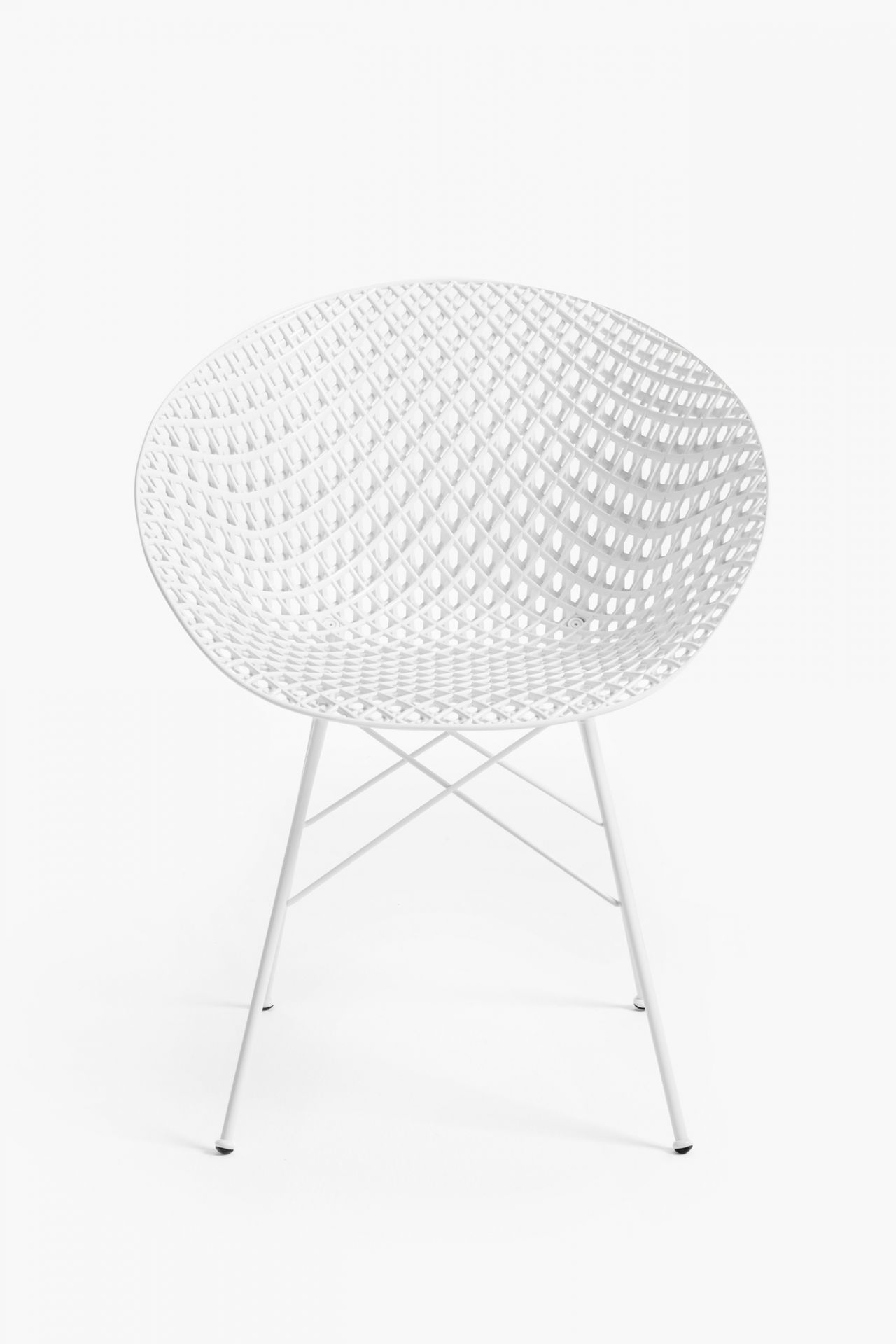 Smatrik Outdoor Chair Kartell White white KARTELL 5836 WEISS